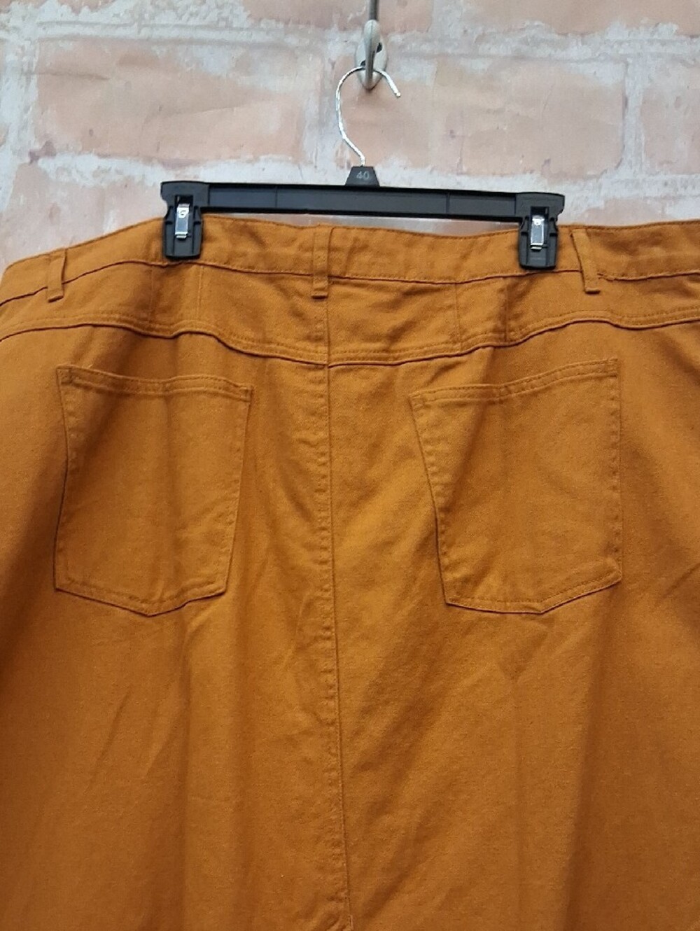 NWT Jessica London Golden Midi Skirt with Pockets - Picture 4 of 9